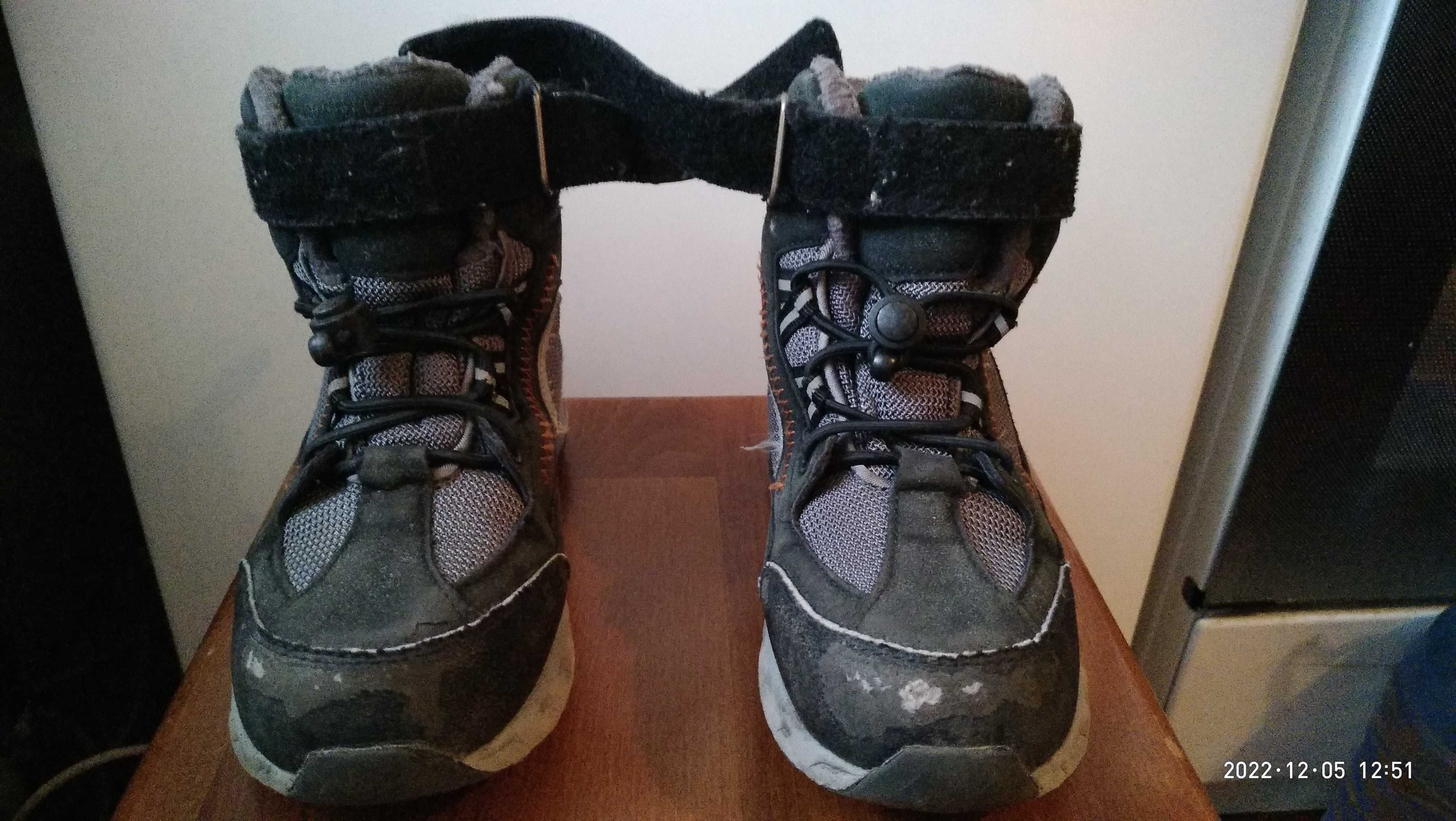 Зимние ботинки Lassietec waterproof сноубутсы сапоги обувь стел 21 см