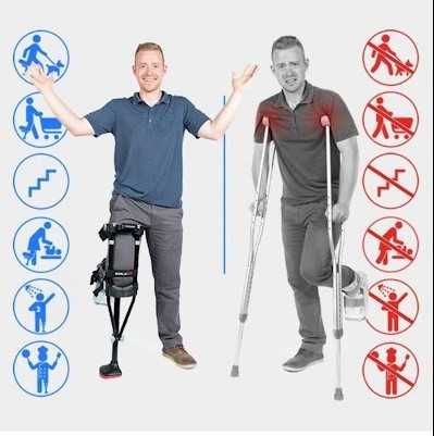 IWALK 3.0 orteza alternatywa dla kul i lasek