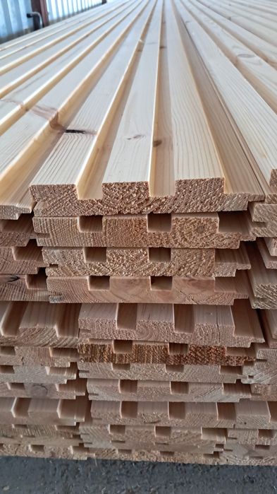 PRODUCENT deska elewacyjna lamele, romb duo kl 1 sosna, świerk, modrze