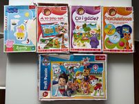 Układanki dzieci 3+ zawody historyjki przeciwieństwa puzzle psi patrol
