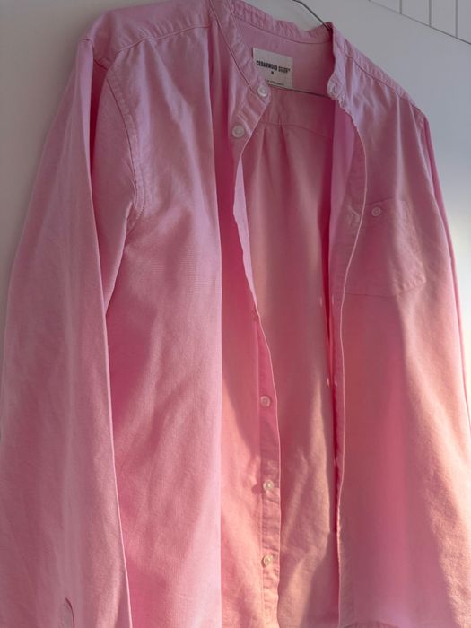 Cedarwood State różowa pudrowa bawełniana koszula damska 38 M