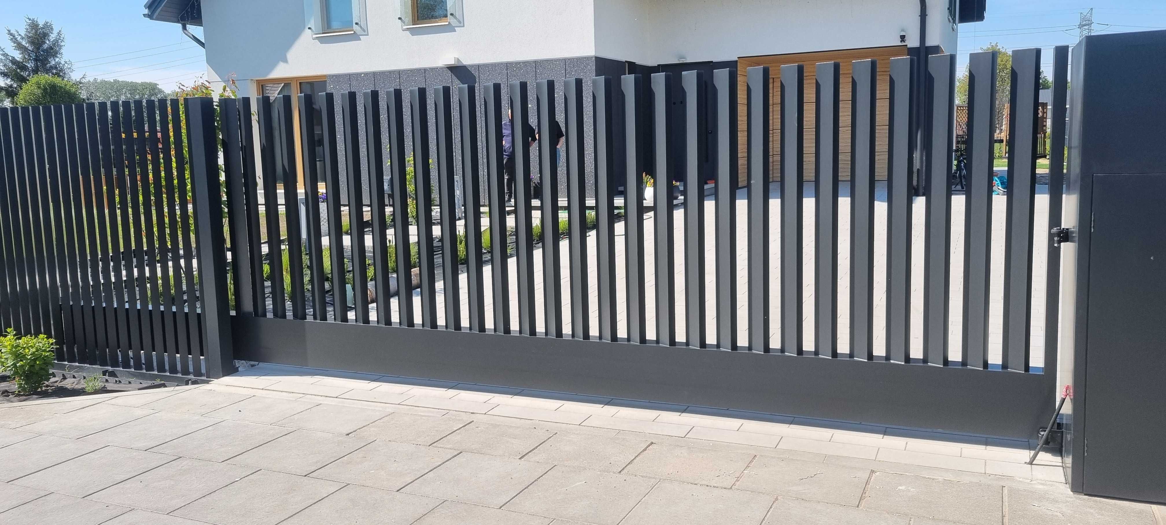Ogrodzenie Grzebieniowe Aluminiowe