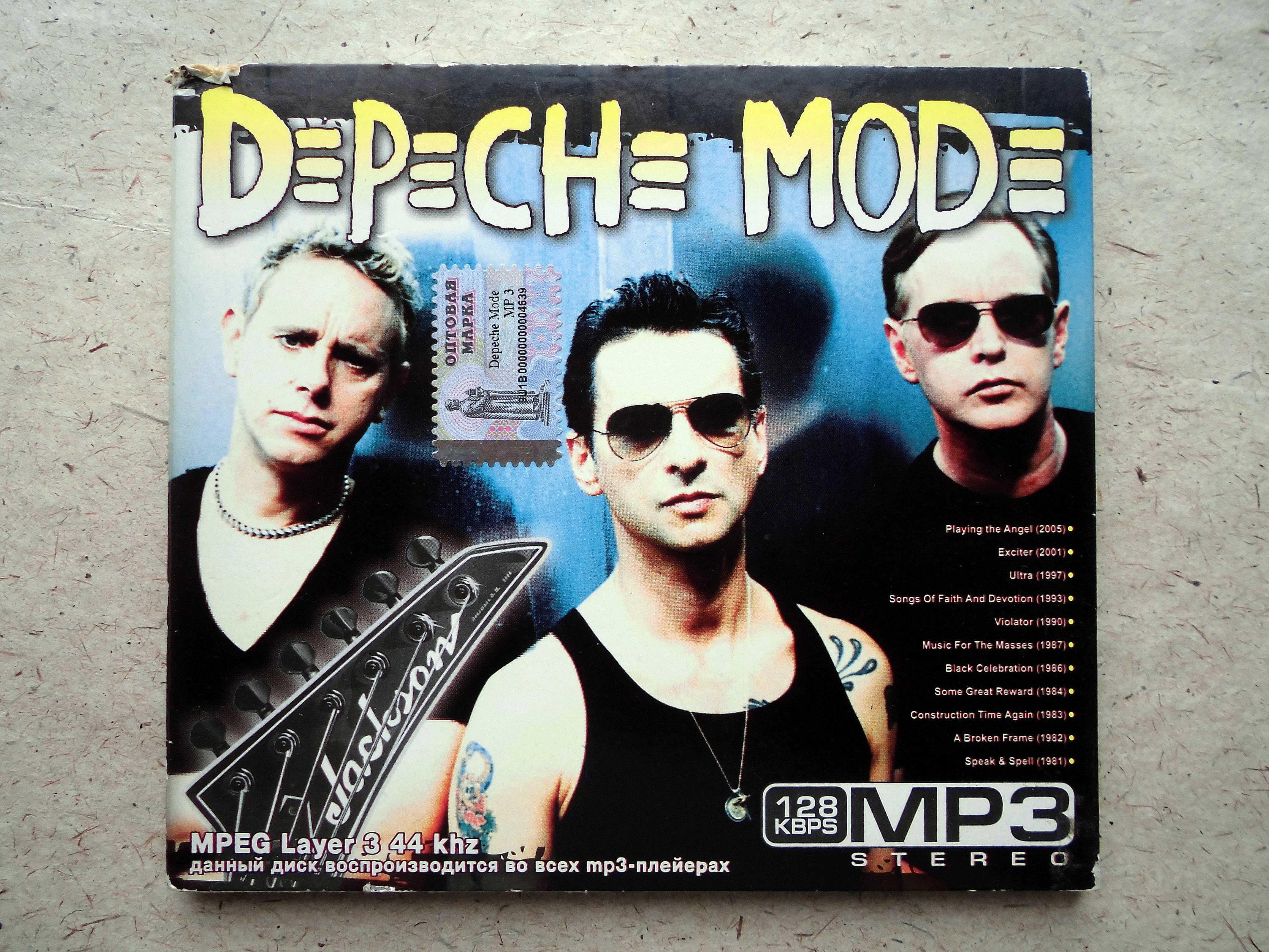 CD диск Depeche Mode - Альбомы mp3
