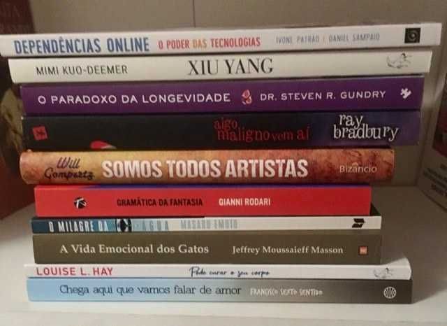 Livros Novos - romances, russos, suspense, auto-ajuda...