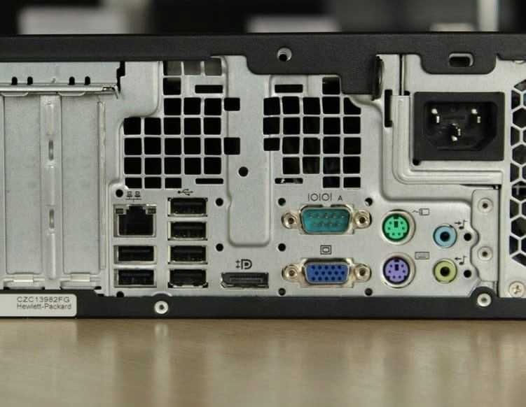Komputer HP 8100 SFF I5 8GB 120GB SSD W7 WINDOWS