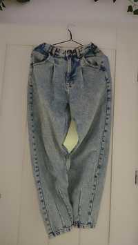 baggy jeans bershka typu balloon