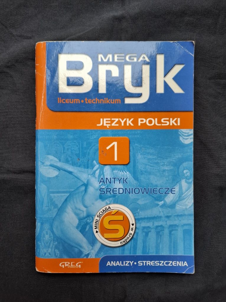 Mega Bryk 1, Język Polski, Liceum i Technikum. Antyk i Średniowiecze