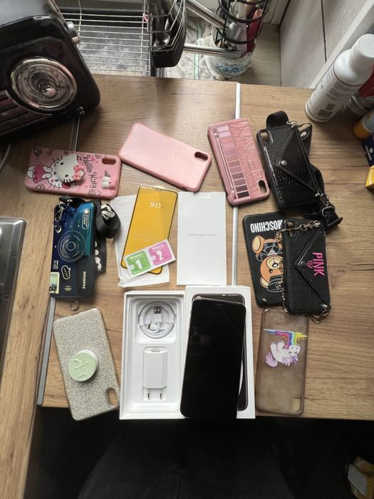 Iphone Xs Max 64GB Gold |Bateria 100%| zestaw + 9 etui i szklo. Mega!