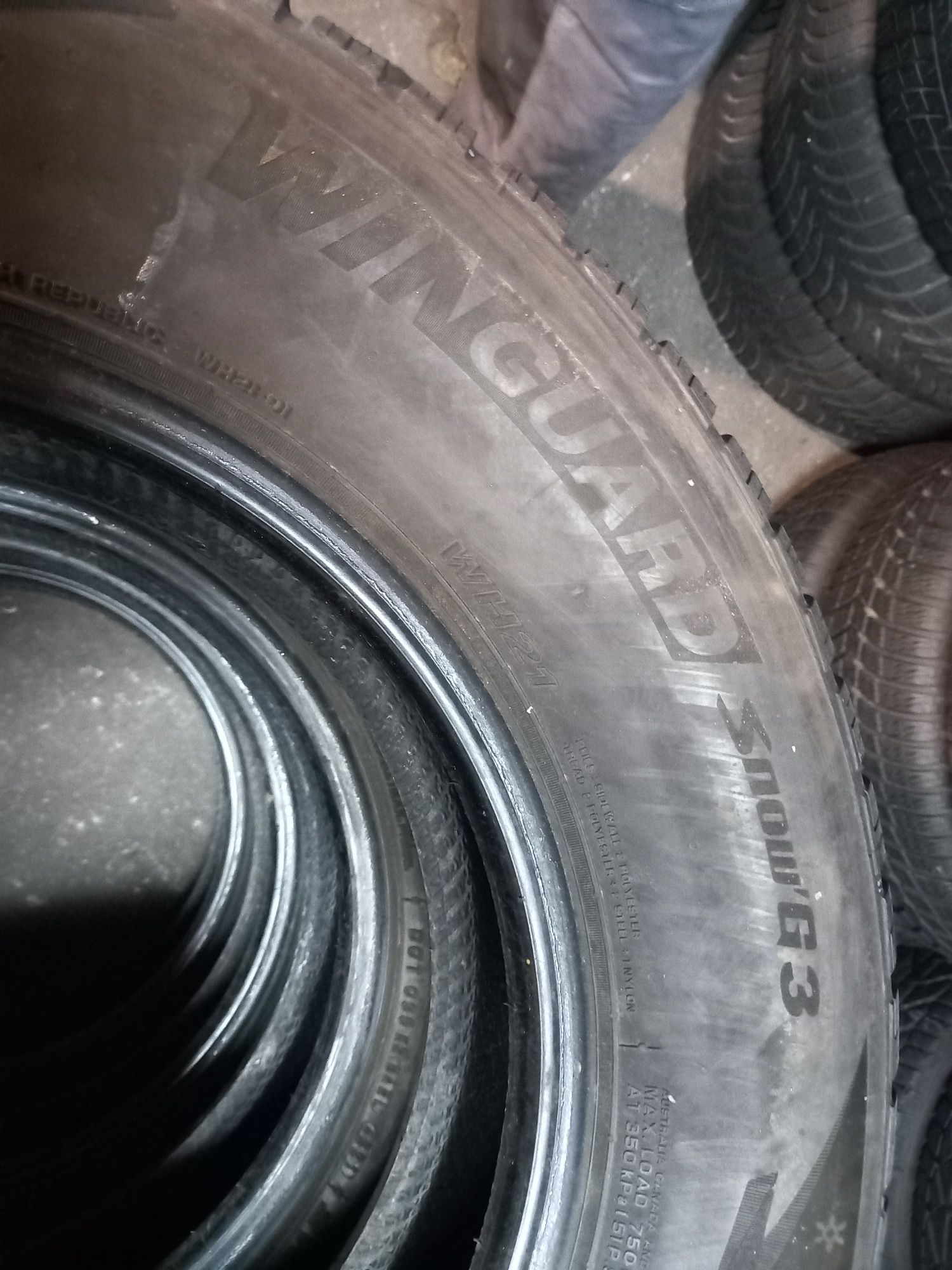 Opony używane 215/65/16 nexen 4x7 mm 2021 rok prod