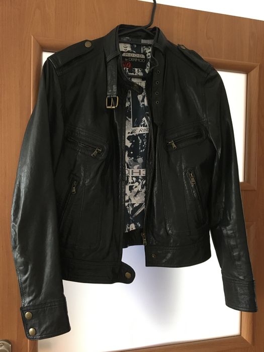 kurtka , ramoneska skórzana