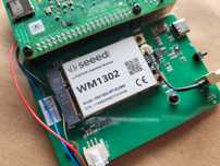 Karta Lora Wan iot + raspberry pi 4 + płytka + zasilacz