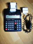Kalkulator biurowy Casio HR-150TEC – idealny stan + zasilacz + papier