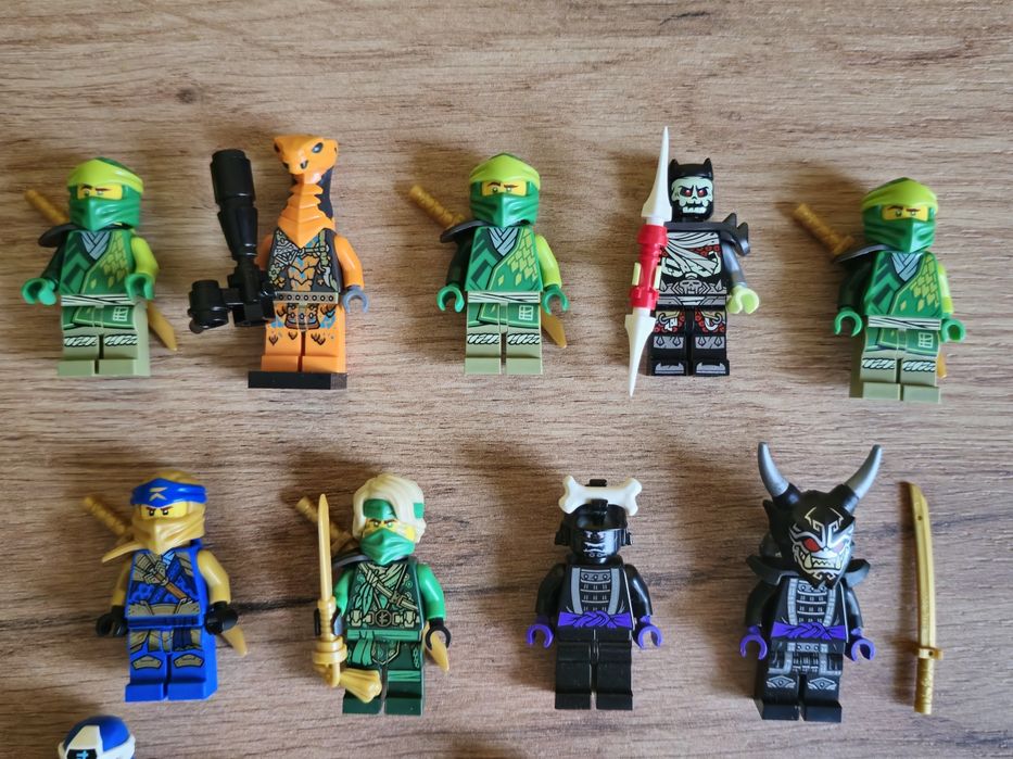 Minifigurki Lego Ninjago Lloyd, Nya, Kai Legacy