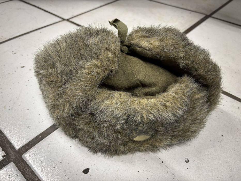 Czapka wojskowa zimowa r55