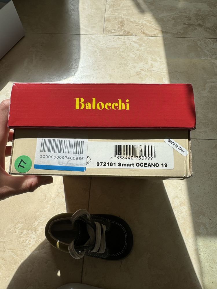 кожаные ботинки Balocchi