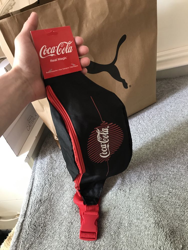 Сумка бананка coca cola