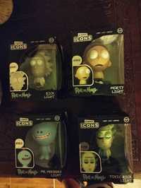 Coleção figuras Rick and Morty ICONS Lights