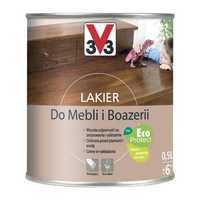 Lakier do mebli V33 dąb ciemny satyna 0,5 l