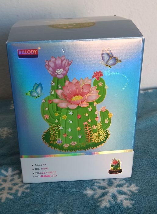Klocki ala Lego - kaktus