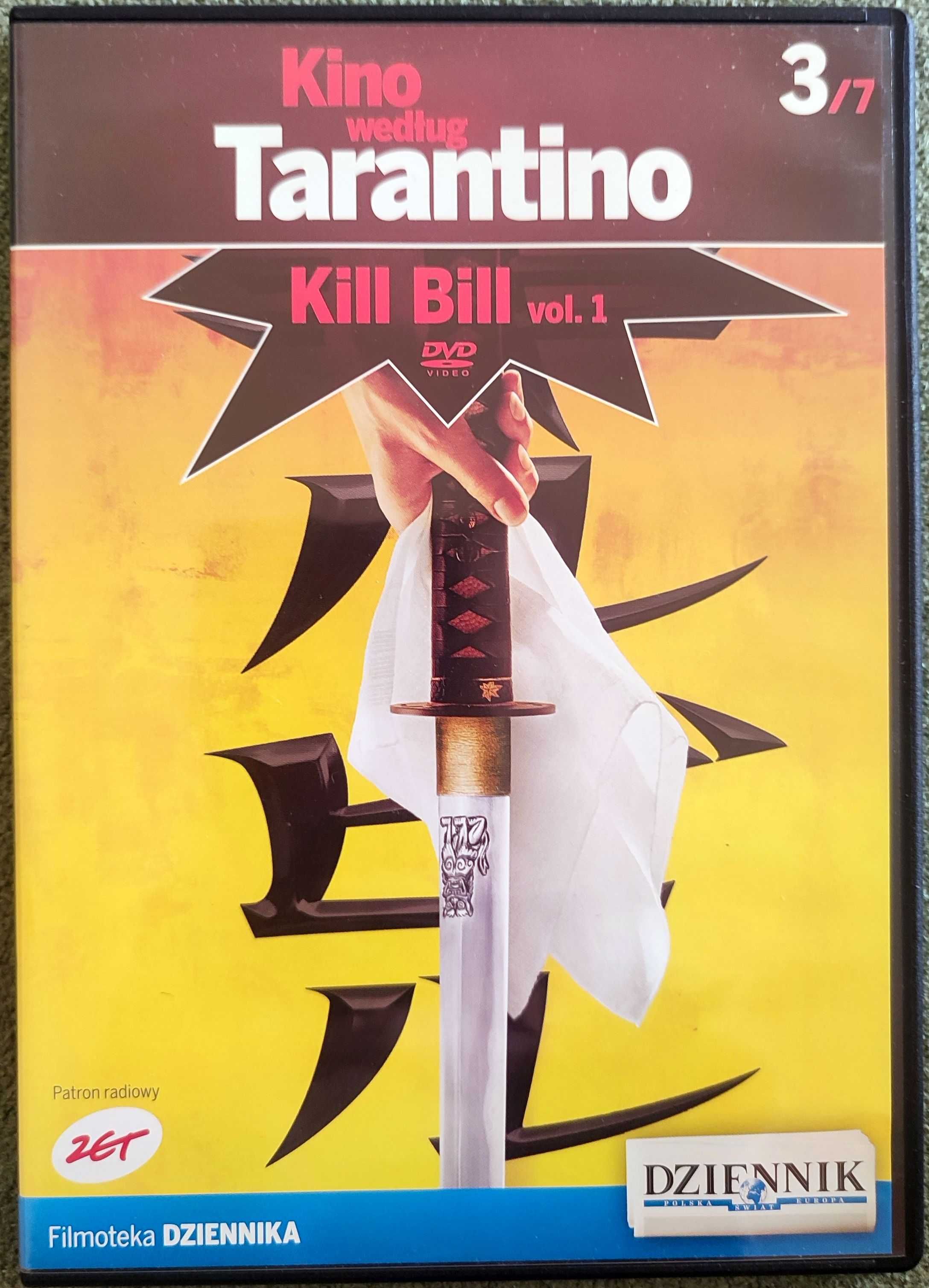 Film DVD Kill Bill vol. 1. Quentin Tarantino, Uma Thurman