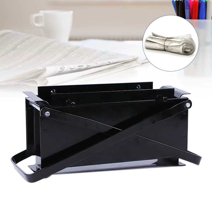 Ręczna prasa do papieru – tworzy brykiet z gazet i dokumentów