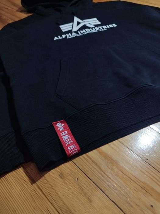 Худі Alpha Industries Big logoo НОВА альфа legit