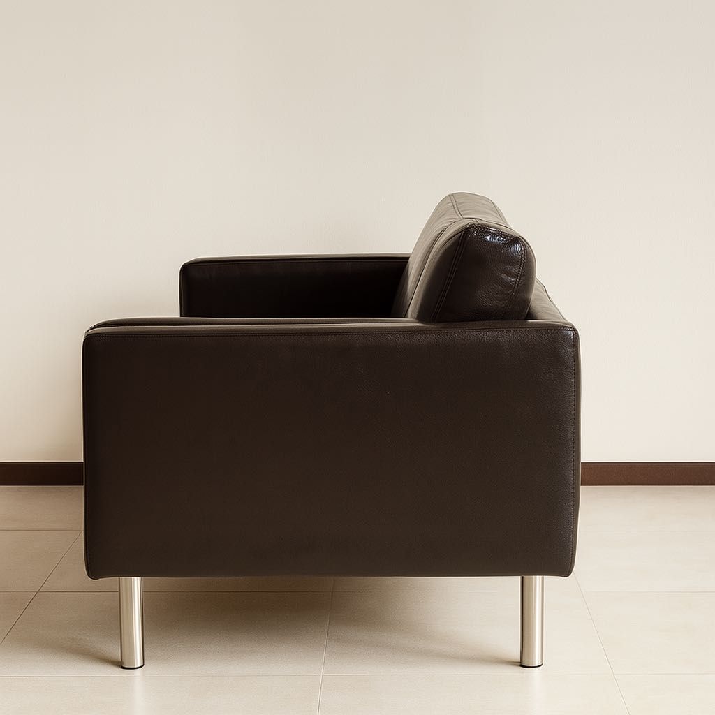 IKEA SATER sofa kanapa skóra. Do domu, do biura, do gabinetu, 3 sztuki