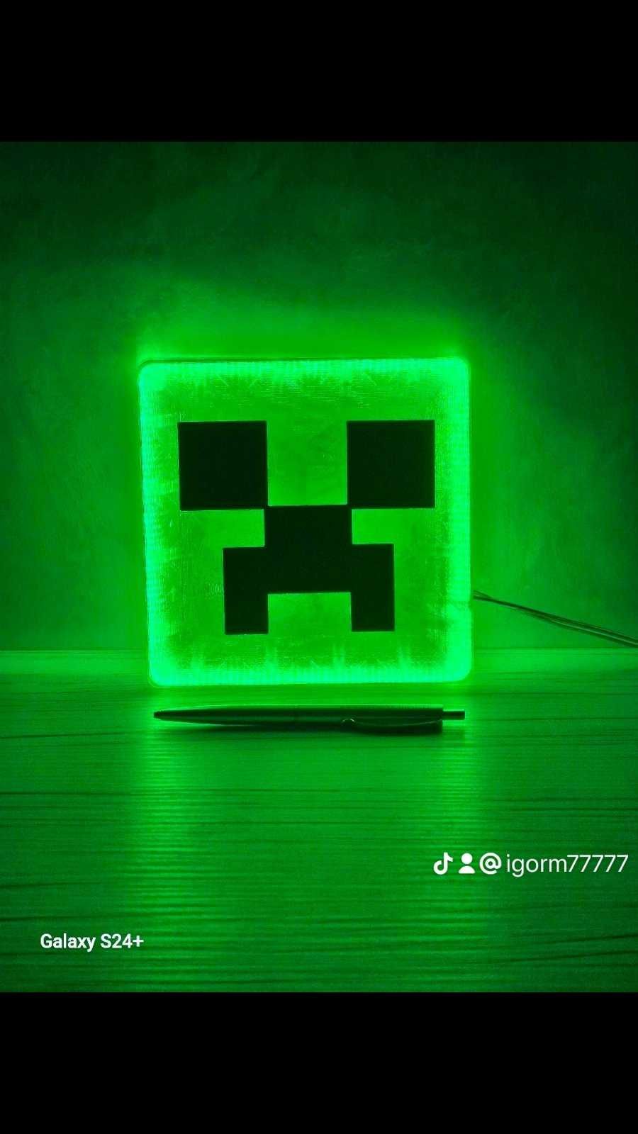 LED світильник MINECRAFT