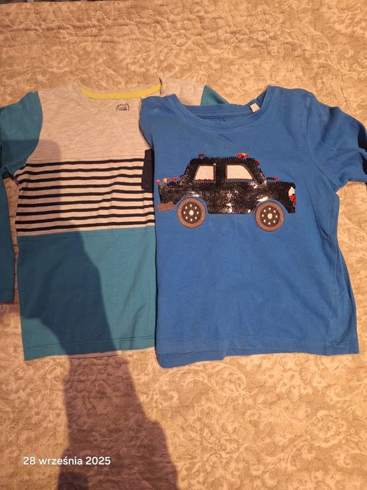 Koszulki z długim rękawem 104 cm