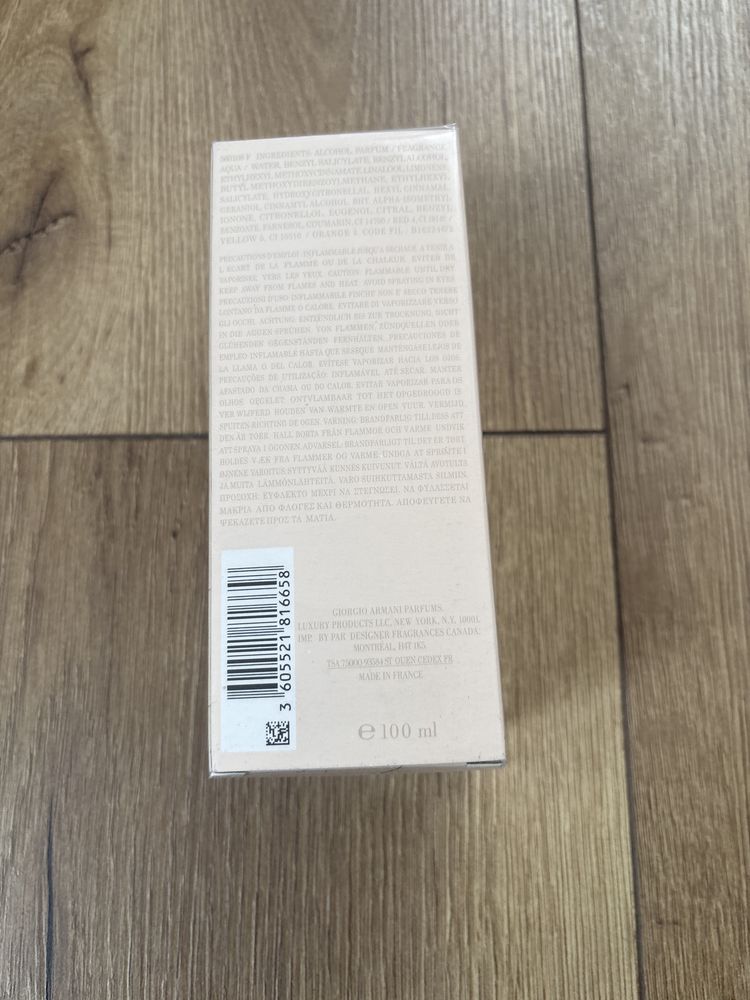 Perfumy Giorgio Armani Si 100 ml