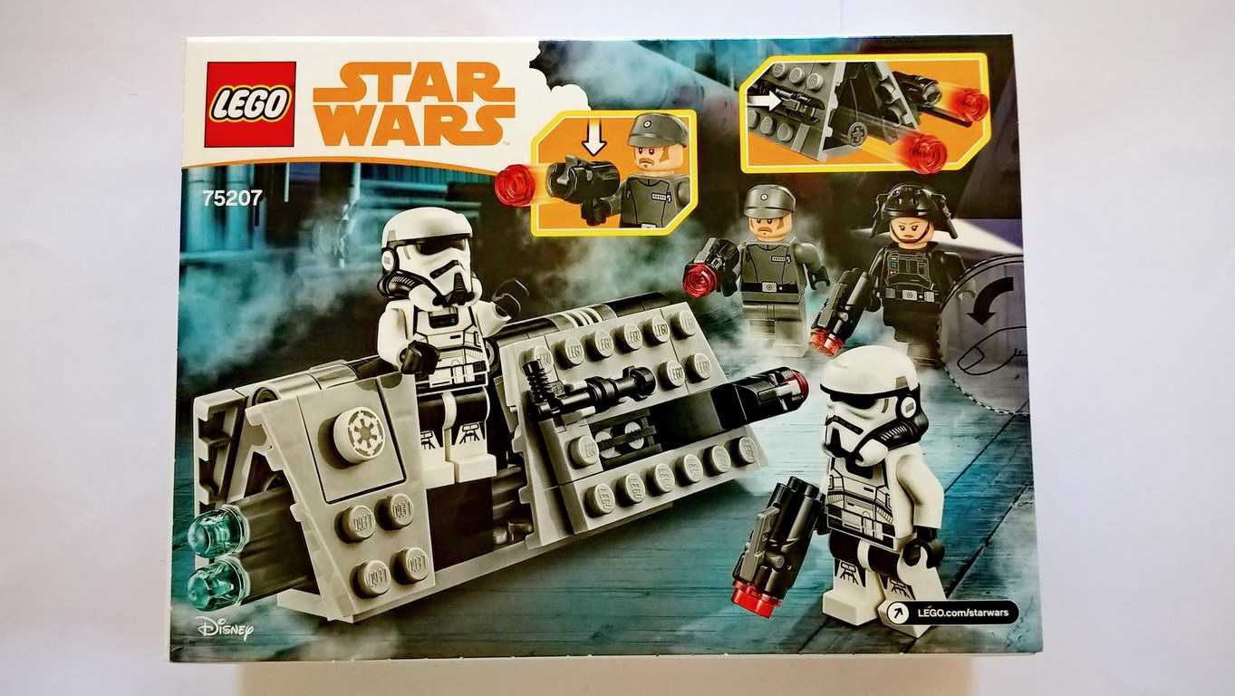 Lego Star Wars 75207 Imperial Patrol Battle Pack selado
