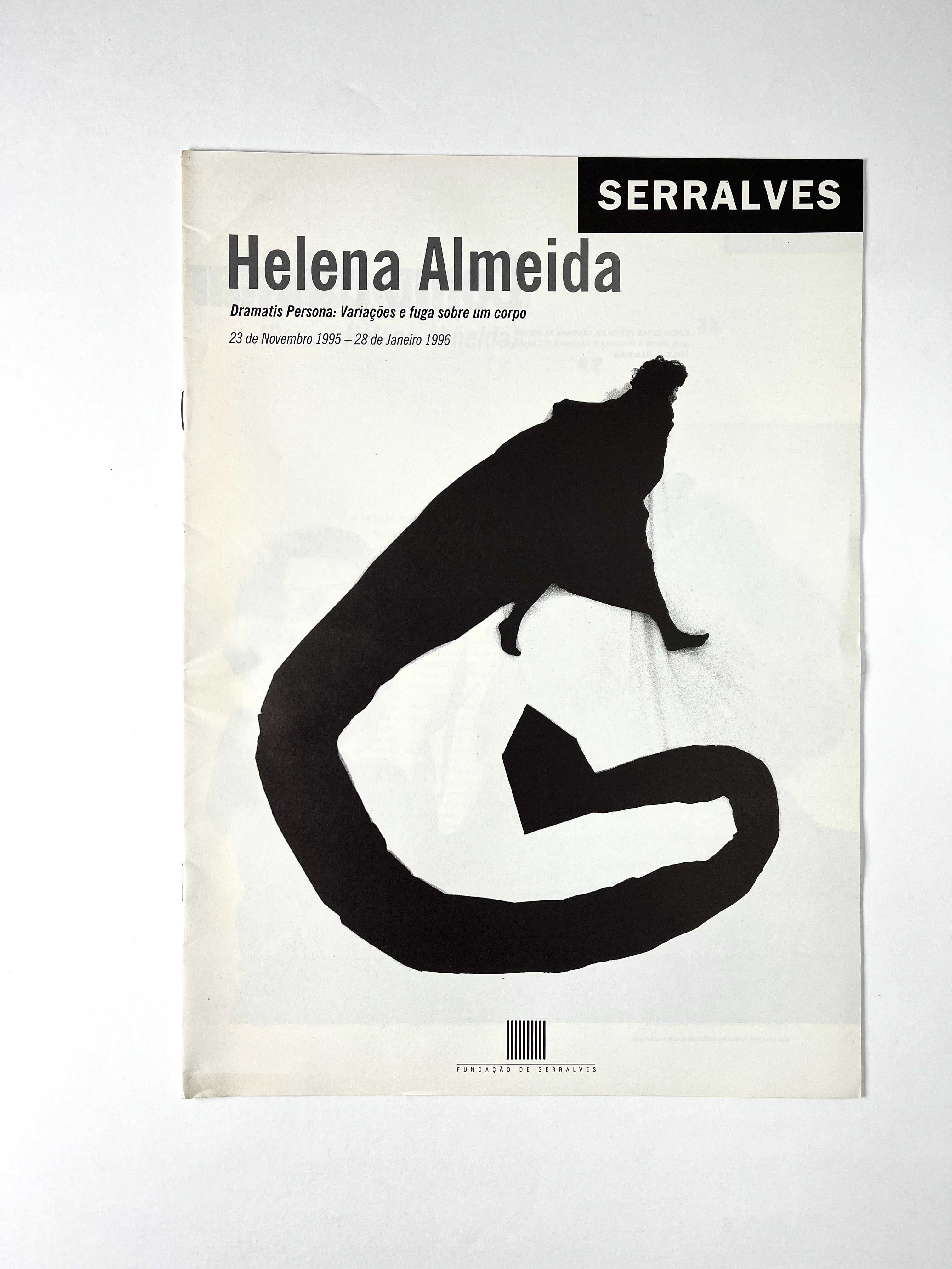 Helena Almeida Dramatis Persona: Variações e fuga sobre um corpo 1996