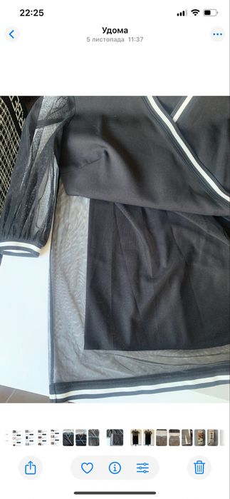 Нарядне чорне плаття