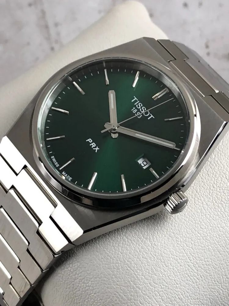 Tissot PRX Quartz 40mm Green Dial – NOWY | Full Set | Gwarancja