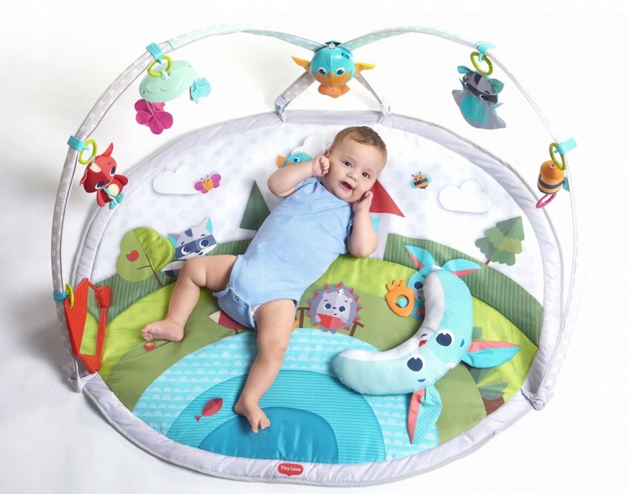 tiny love mata edukacyjna interaktywna z zabawkami dynamic gymini