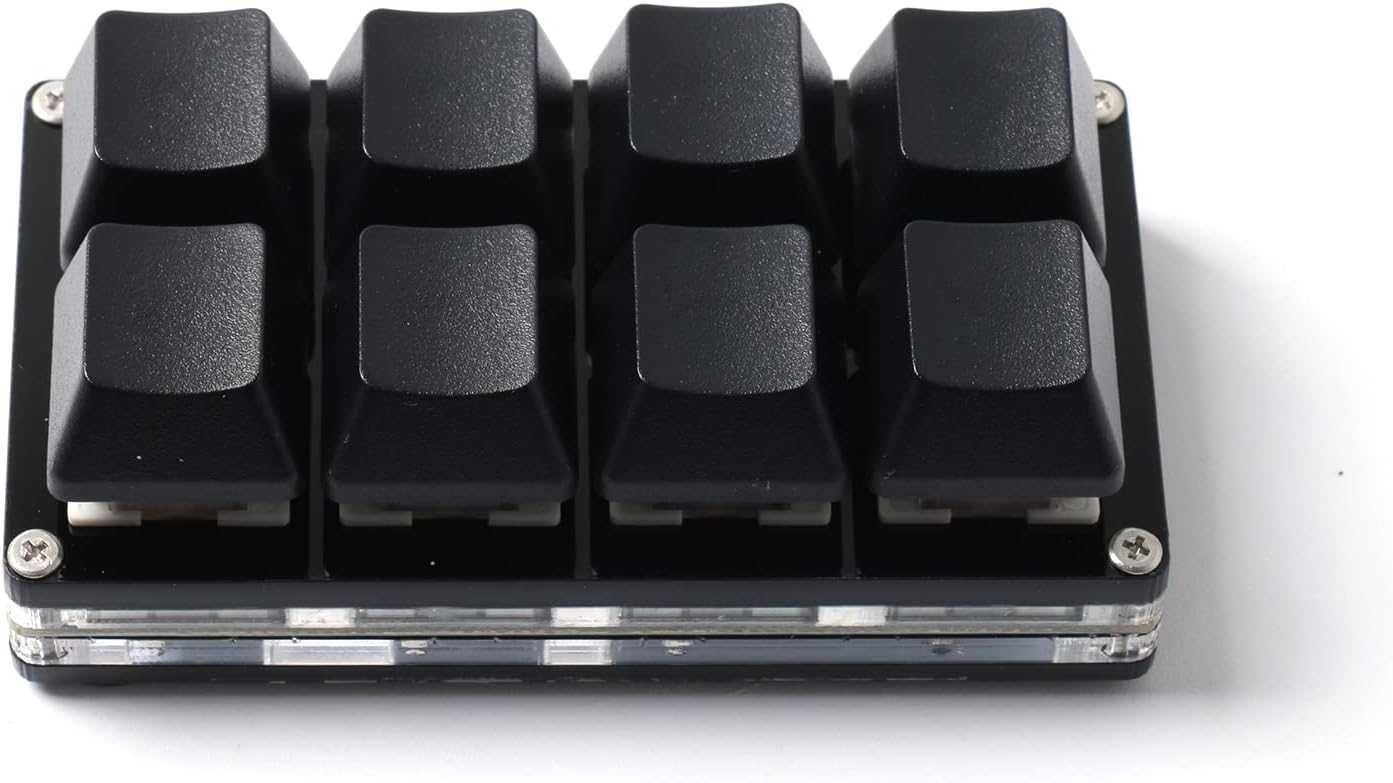 MINI Klawiatura mechaniczna 8 klawiszy USB red switch