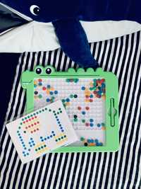 Tablica Magnetyczna dla Dzieci Dinozaur Montessori MagPad