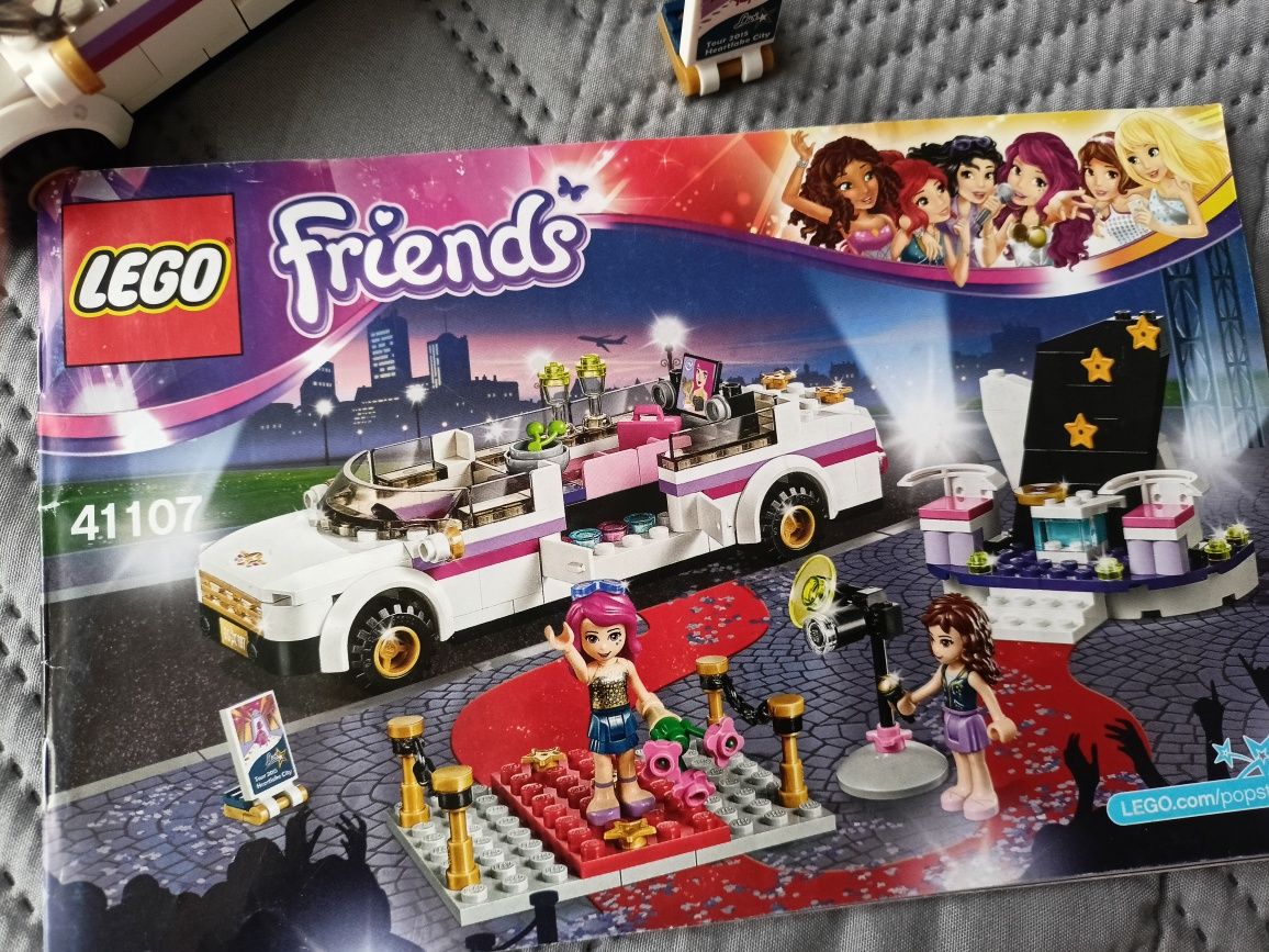 Klocki Lego Friends zestaw 41107 Limuzyna gwiazdy popu