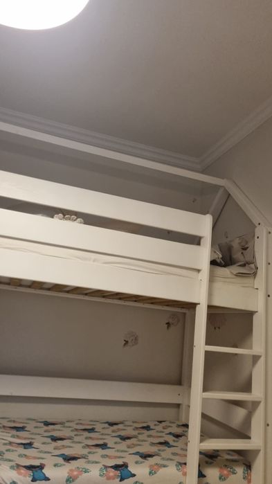 Łóżko Domek piętrowe potrójne 90x 200