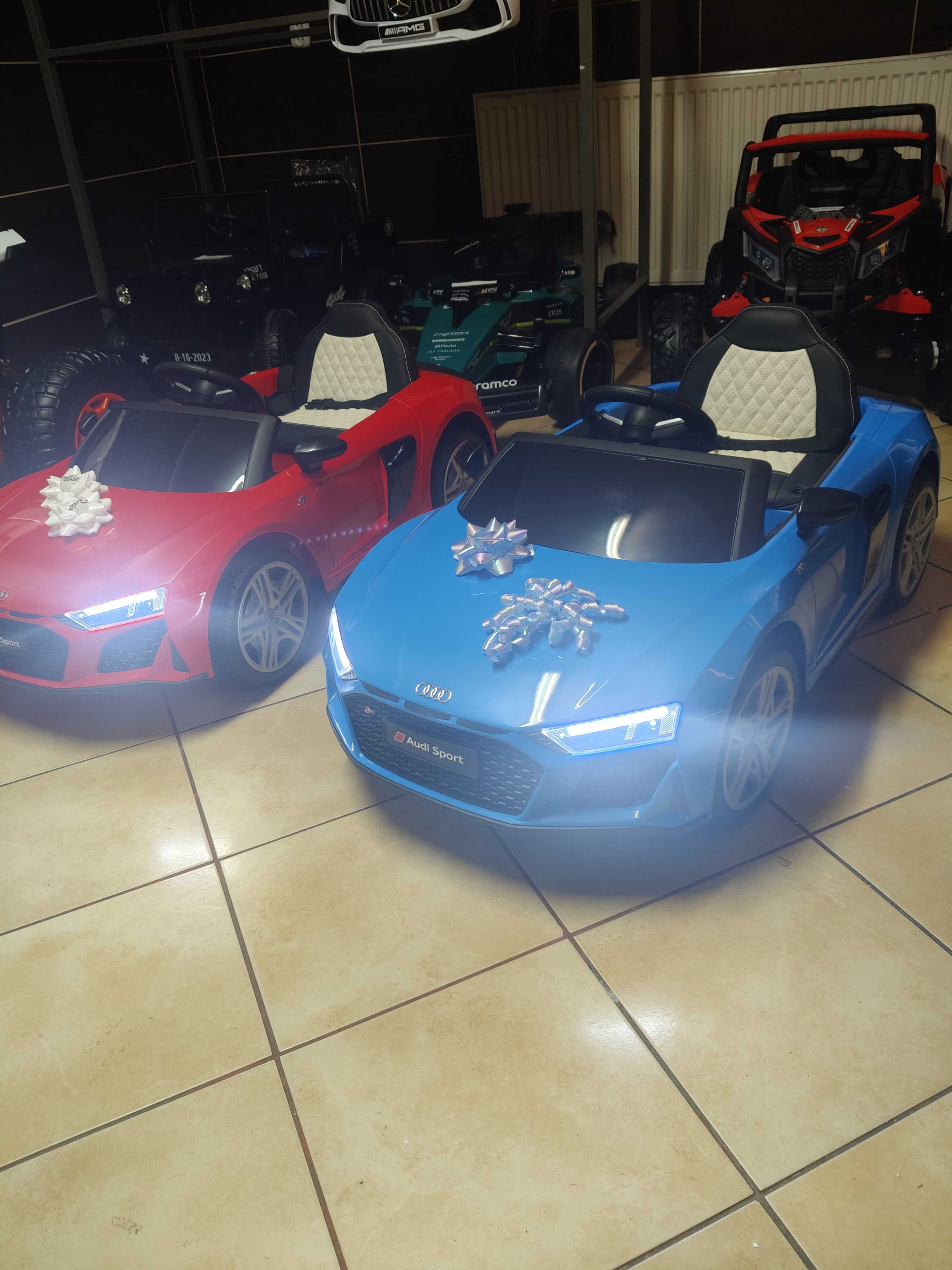 Samochód Auto AUDI R8 na akumulator dla dzieci Odbiór Wysyłka SKLEP