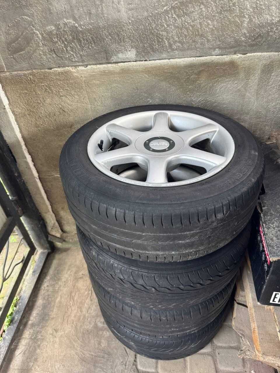 Диски з резиною 5 /100 гольф 4