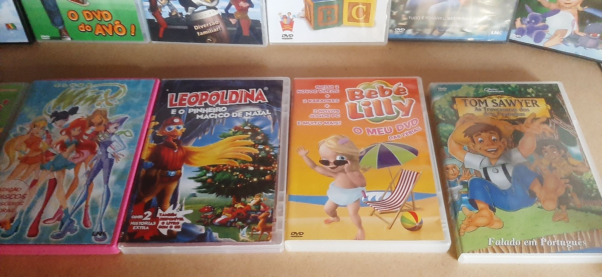 Dvd infantis (Histórias Antigas)