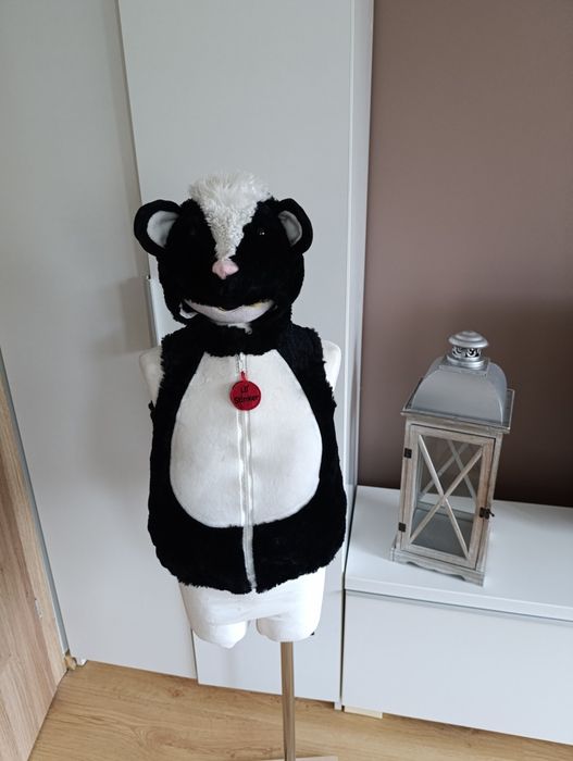 Strój kamizelka SZOP SZOPA BORSUKA SKUNKSA kostium 86/92 (367)