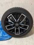 Alufelgi 17 cali Toyota + opony zimowe YOKOHAMA BluEarth Winter V609