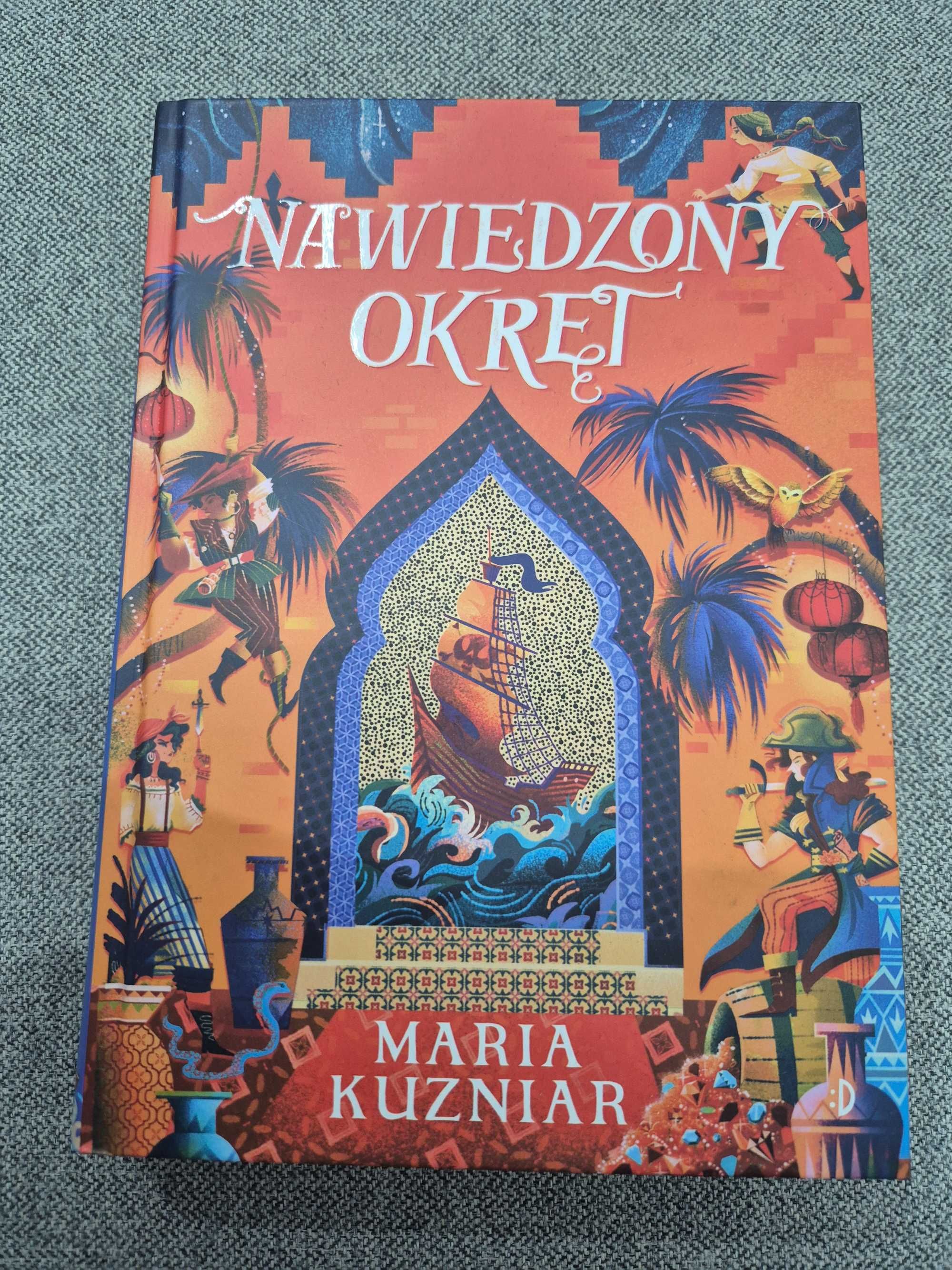 Książka Nawiedzony Okręt Maria Kuzniar