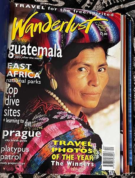 COLEÇÃO DE 10 REVISTAS WANDERLUST ENCADERNADAS