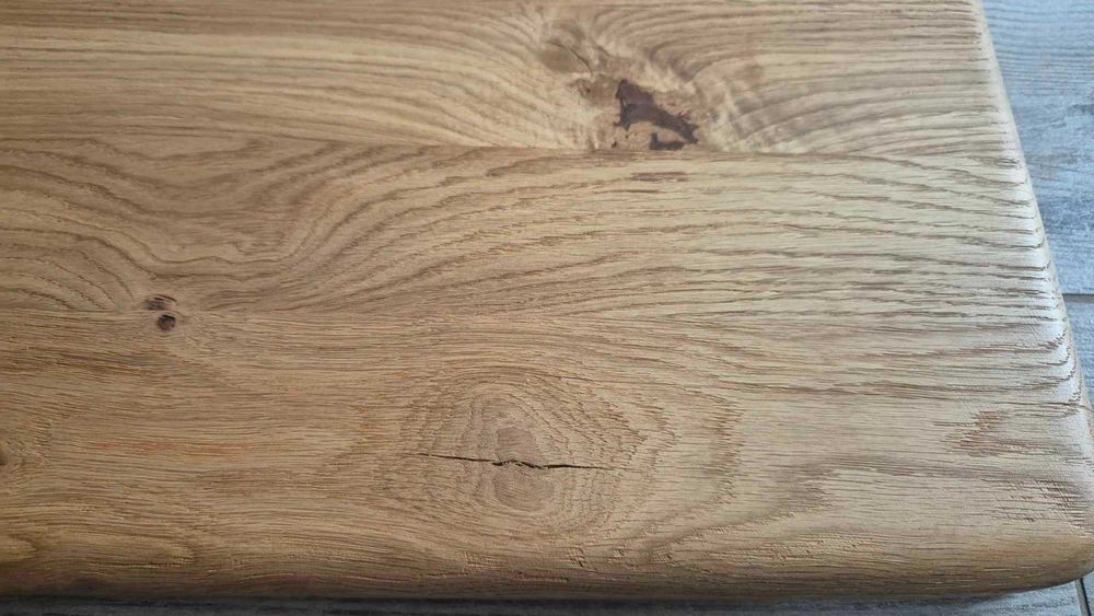 parapet dębowy loft  rustikal 178 cm