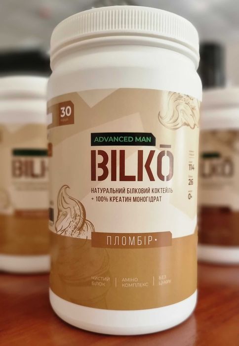 Протеїн Bilko Advanced Man 87% білка, підсилений креатином