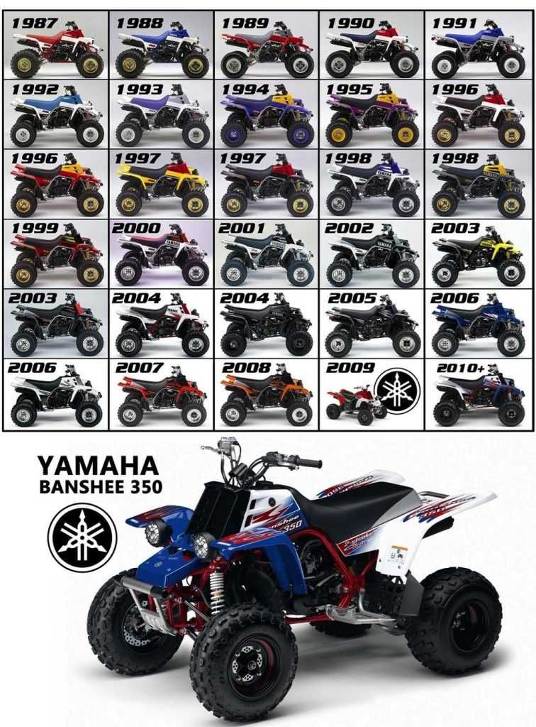 Plásticos originais - Yamaha yfz350 Banshee - modelo 1997