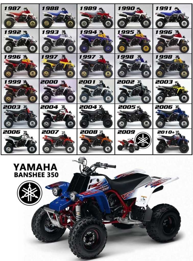 Plásticos originais - Yamaha yfz350 Banshee - modelo 2003